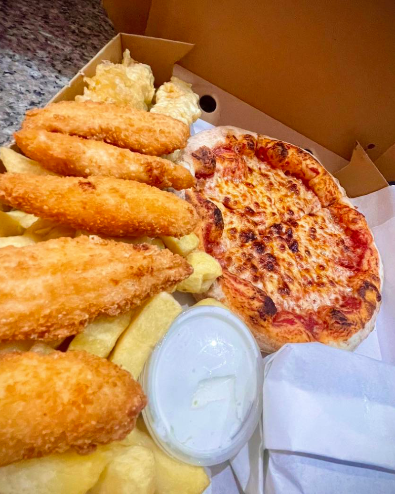 Pizza Frankies Fish and Chips Pizzeria Dundee