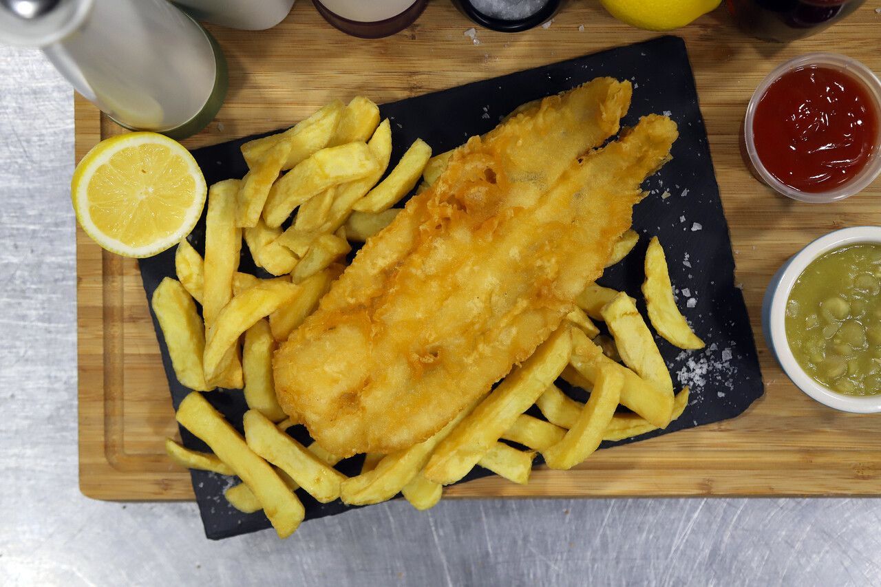Fish & chips Frankies Fish and Chips Pizzeria Dundee
